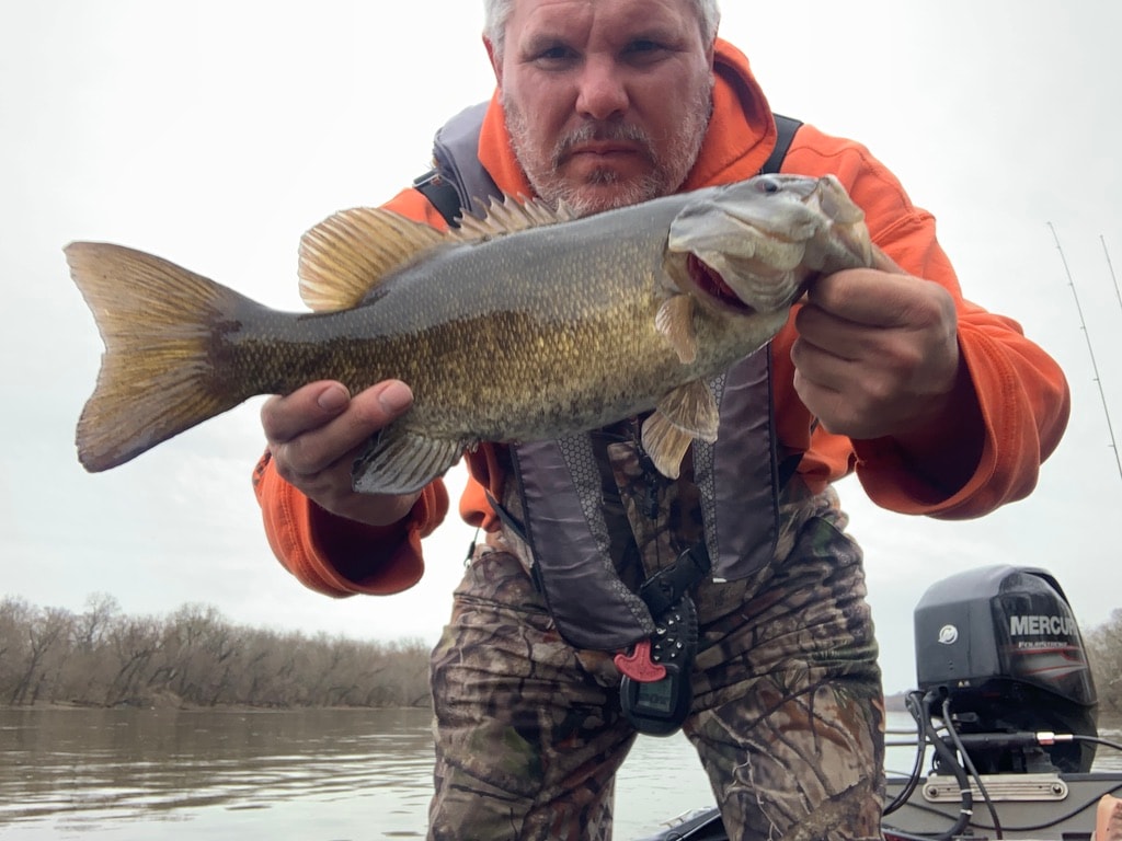 Upper Potomac River smallmouth bass fishing