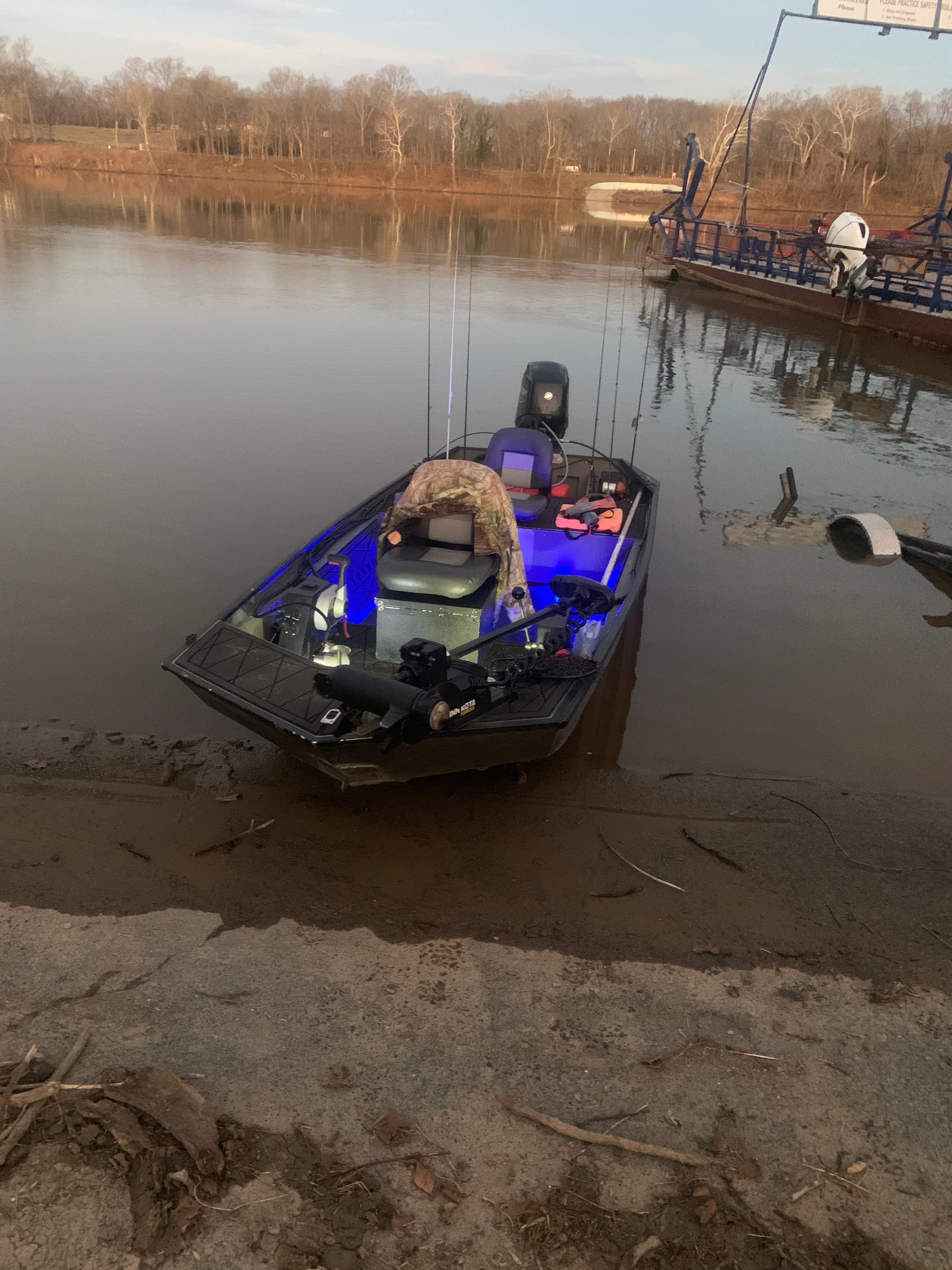 Shallow Water Fishing Adventures — river conditions on the water